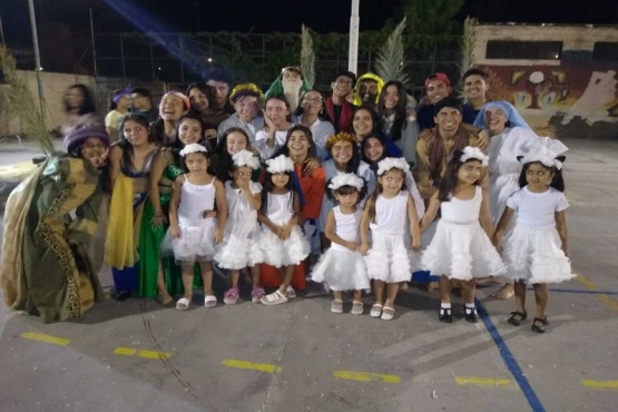 Sarmiento vivió el musical “La Estrella de Navidad” 
