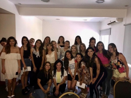 Celeste Sanchez participó en una capacitación sobre educación alimentaria y nutricional