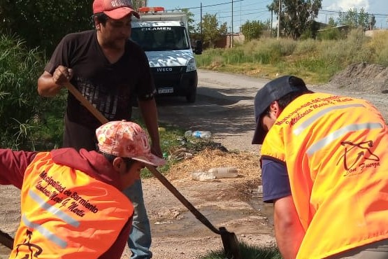 OPERATIVO DE LIMPIEZA EN BARRIOS DE MEDIA AGUA